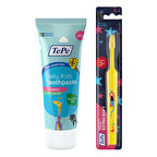 Tepe Daily Kids Çocuk Diş Macunu 75ml+Kids XSoft (3-5) Yaş Diş Fırçası