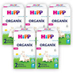 Hipp 2 Organik Keçi Sütü Bazlı Devam Sütü 400 gr x 5 Adet