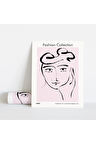 Dekoratif Çerçevesiz Poster  Fashion Collection Soyut Çerçevesiz Tablo