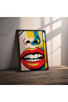 Dekoratif Çerçevesiz Poster Pop Art Çerçevesiz Tablo