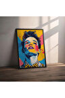 Dekoratif Çerçevesiz Poster Pop Art Erkek Çerçevesiz Tablo