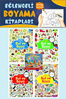 +3 yaş Bul ve Boya Seti (4 Kitap)