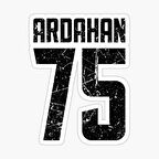 75 ARDAHAN Sticker Yapıştırma Oto Etiket 17cm
