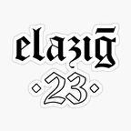 ELAZIĞ Sticker Etiket yapıştırma 17Cm