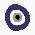 Nazar Boncuğu Sticker Araba 18cm Yapıştırma Etiket MD2