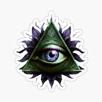 Nazar Boncuğu Sticker Araba 18cm Yapıştırma Etiket MD19