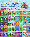 3.ve 4.Sınıflar İçin Renkli Eğitici Okumayı Sevdiren Hikayeler (40 Kitap)