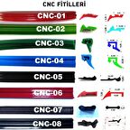 Cnc Tezgah Eksen Sıyırıcı Hareketli Eleman Fitili 1 Metre  Siyah