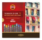 Koh-İ Noor Toison D'Or Soft Sanatsal Pastel Boya Seti 72 Renk Karton Kutu Soft Pastels 8517 72