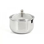 Omnisoft Tezel Paslanmaz Çelik Kapaklı Baharatlık 68621 