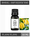 YLANG YLANG Uçucu Yağ Buhurdanlık Esansı Oda Kokusu DİFÜZÖR Uçucu Esansiyel Yağ Buhur Yağı 10 ML.