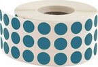Tanex 10 Mm 5000 Li Mavi Tekli Kutu Nokta Yuvarlak Etiket