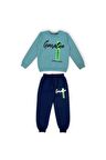 İkiiplik Unisex Çocuk Eşofman Takım MNK0553
