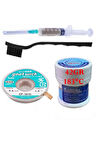SolderPaste Krem Lehim KİMEİ 183°c UYUMLU Noclean Sn63pb37 42g Lehim Toplama Cp-3515 Emme Teli 3,5mm