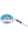 Flux Lehim Toplama Goot Wick Cp-2515 Lehim Sökme Teli 2.5mm 1 5metre