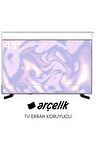 Technozi Arçelik Uyumlu 43" inç 143 Ekran Tv Koruyucu Kırılmaz Paneli