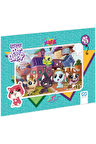 C&A Games Littlest Pet Shop-2 Lisanslı 35 Parça Frame Puzzle
