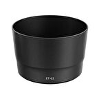 Cazipshop Canon 55-250mm f / 4-5.6 IS STM Uyumlu  ET-63 Parasoley