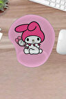 Damla, Hello Kitty ve arkadaşları, Oyuncak, Bilek Destekli, Konforlu Mousepad, Ergonomik Mousepad, Bilgisayar- Laptop Aksesuarı