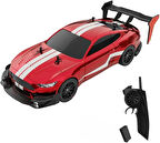 1:14 Hızlı Drift Şarjlı KIRMIZI 4x4 RC Uzaktan kumandalı Yarış Aracı 40 Km/s Hızında Hediyelik Oyuncak