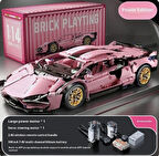 Lamborghini Sian 1:14 BUILDING BLOKS 1314 Parça Motorlu Uzaktan Kumandalı Spor Araba Yapı Blokları 6+ Yaş Gençler & Yetişkinler İçin Mükemmel Hediye