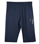 Erkek Büyük Beden Penye Kapri İndigo