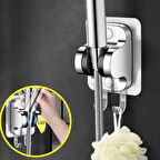 Duş Başlık Tutucu Yapışkanlı Duş Başlığı Tutucu Ayarlanabilir Duş Başlığı Tutucu Delme Gerektirmez