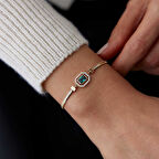 Yeşil Taşlı Bileklik