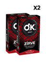 Okey Zirve Prezervatif 10'lu x2 Adet