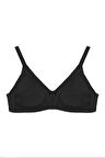 Kadın Siyah Mikro Toparlayıcı Sütyen 350