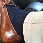 Lacivert  100% Pamuk Çorap Sentetiksiz