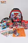 Yeni Sezon Lisansli Hot Wheels Okul,Beslenme,Kalem Çantasi Ile Matara,Beslenme Kabi Ve Kirtasiye Seti Çitçit Dosya,Kalem,Silgi,Kumbara,Kalemtıraş,Resim Defteri,Okul Etiketi