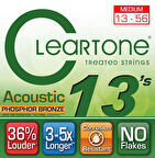 Cleartone Phos-Bronze Medium 13-56 Takım Tel Akustik Gitar Teli 013-056