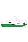 Gezer Erkek Sandalet Terlik Eva 12471 Yeşil/Beyaz