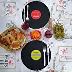 Plak Görünümlü Amerikan Servis (2 adet)