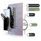 HONOR X10 MAX NANO Ekran Koruyucu ULTRA İnce Esnek - Mat Hayalet Umbos