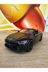 Bmw M8 Diecast Metal 1:;34 Ölcek Araba BMW M8 Coupe Diecast Metal Çekbırak Araba Açılan Kapılar