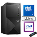 Dell Vostro 3030 mt Intel Core I7 12700 48GB Ddr5 4tb SSD Windows 11 Home Intel® UHD Graphics 730 Masaüstü Bilgisayar N3030I7EMEAH25 + Zetta USB Bellek