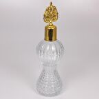 Cam Kolonya Şişesi Altın