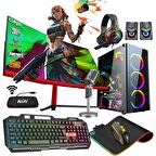 Zeiron Rx50 Pro Intel i5 3470 16 GB DDR3 RAM 256 GB SSD AMD Radeon RX 550 FreeDos Masaüstü Bilgisayar 