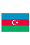 Azerbaycan Gönder Bayrağı 150x225 cm