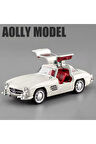 Mercedes Benz 300SL Model Diecast Araba Koleksiyonluk Eski 1954 Mercedes 300 SL Araba 1:24 Sesli
