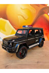 Mercedes G65 Diecast Model Araba G65 Polis Arabası Sesli Işıklı Açılan Bagaj Kapı Kaput Süspansiyon