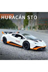 1:24 Lamborghini Huracan STO Diecast Model Araba Açılan Kapılar Lamborghini Model Araba