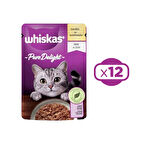 Whiskas Pouch Tavuklu Yetişkin Kedi Konservesi 85 gr X 12 Adet