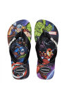 Havaianas 4148300 Kids Top Marvel Ii Parmak Arası Siyah Erkek Çocuk Terlik