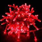 RED COLORS LED LİGHT 10 METRE KIRMIZI LED IŞIK KIRMIZI İP LED IŞIK KABLO IŞIK 220V FİŞLİ KIRMIZI IŞIK