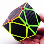 CARBON FİBER KAPLAMA ZEKA KÜPÜ SABIR KÜPÜ SKEWB SPEED CUBE KARNE HEDİYESİ AKIL KÜPÜ EĞİTİCİ OYUNCAK
