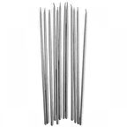 VIP 35 CM 8 PCS CHURCH METALLIC SİLVER CANDLES GÜMÜŞ ARINMA MUMU 8 ADET İNCE MUM GÜMÜŞ KİLİSE MUMU