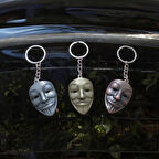 3 ADET VIP VANDETA ANAHTARLIK GOLD GÜMÜŞ BAKIR RENK VANDETA METAL ANAHTARLIK  VIP KALİTE HEDİYELİK